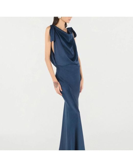 Roberto Cavalli Blue Gowns