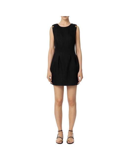Elisabetta Franchi Black Short Dresses