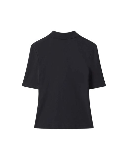 Maison Kitsuné Black Polo Shirts