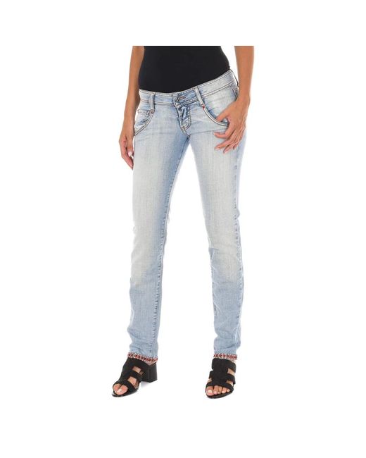 Met Blue Slim Fit Jeans