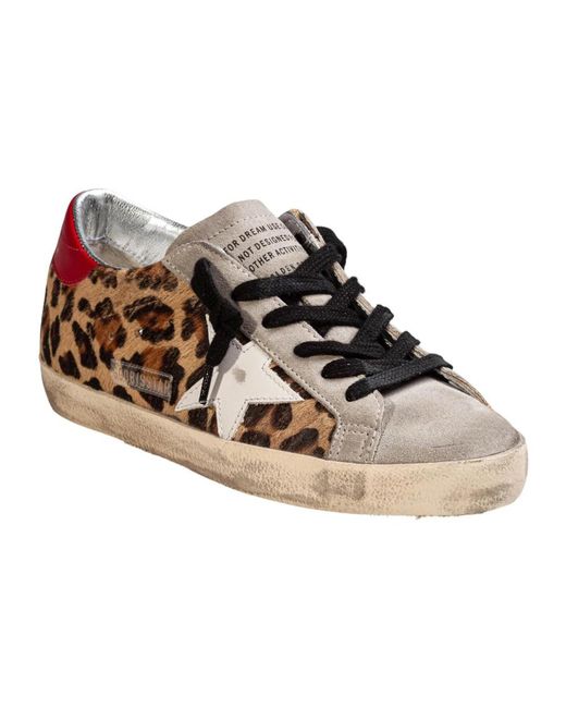 Golden Goose Deluxe Brand Brown Sneakers