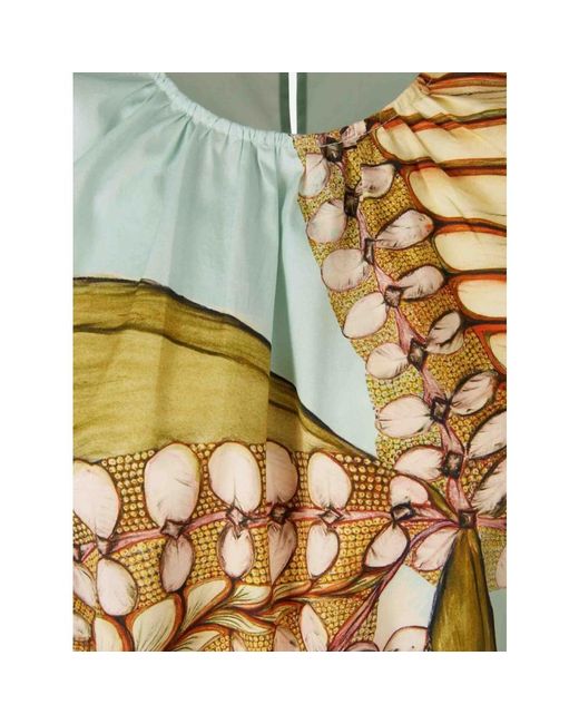 Blouses Ulla Johnson en coloris Metallic