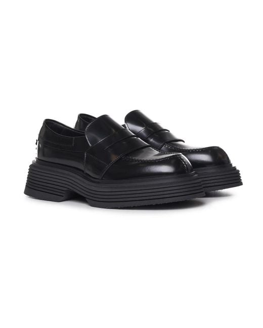 THE ANTIPODE Black Loafers for men