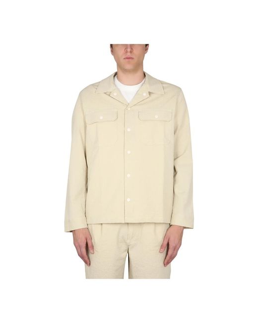 Howlin' By Morrison Magic Work Shirt in het Natural voor heren