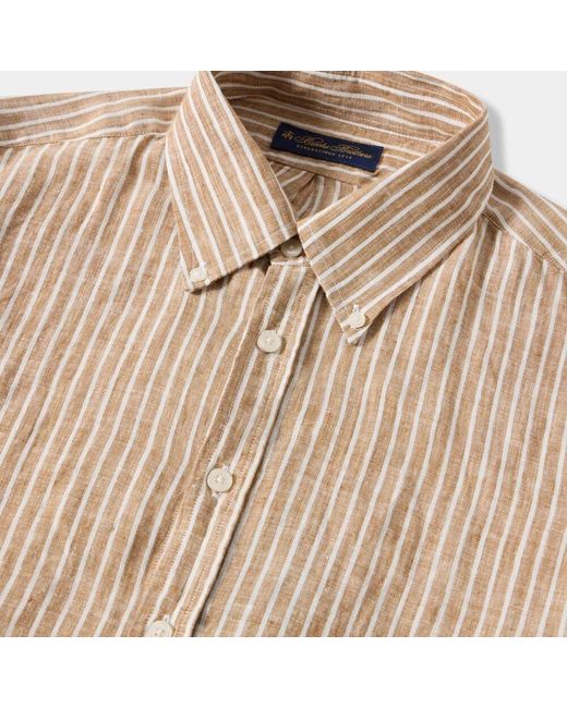 Casual Shirts di Brooks Brothers in Natural da Uomo