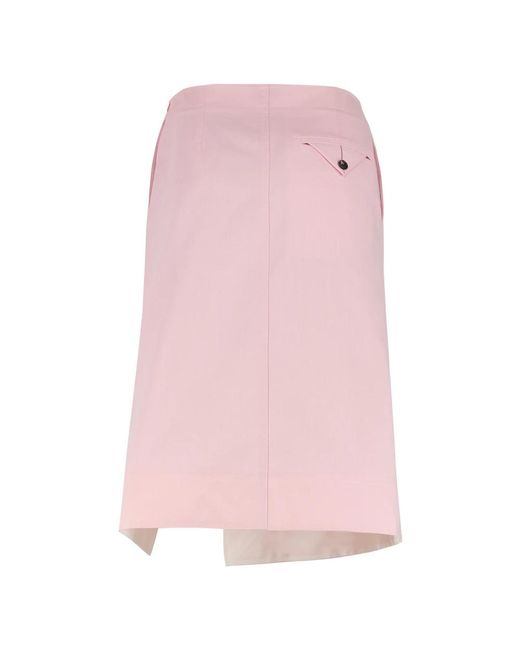 Bottega Veneta Pink Short Skirts