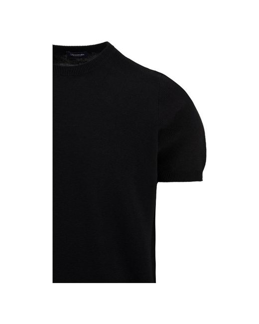 Drumohr Black T-Shirts for men