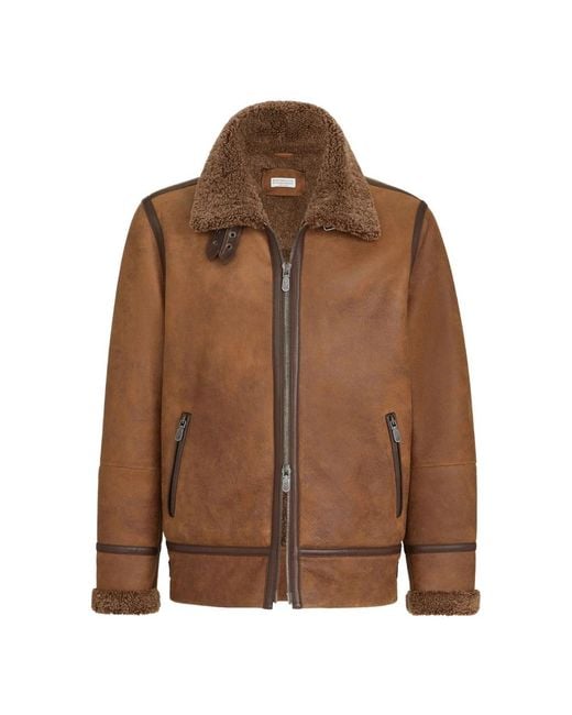 Brunello Cucinelli Brown Light Jackets for men