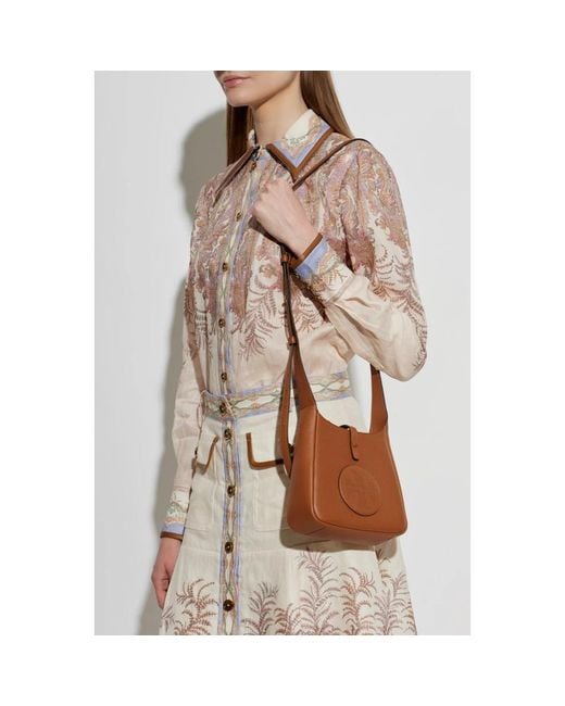 Tory Burch Brown Cross Body Bags