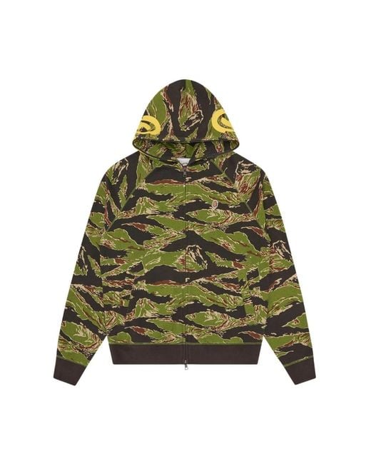 ICECREAM Green Zip-Throughs for men