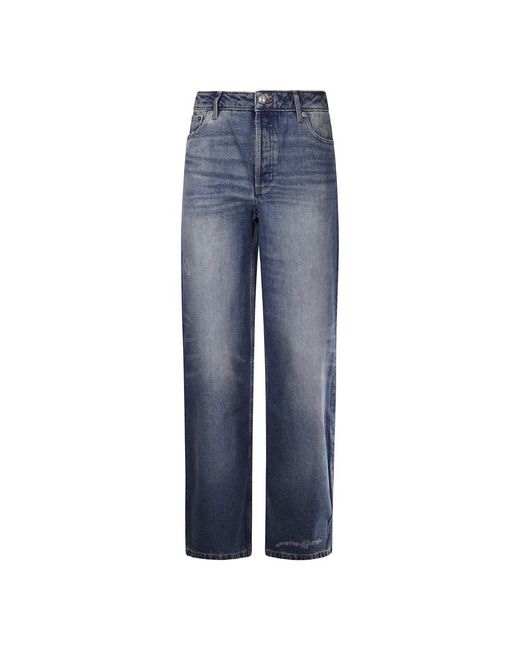 A.P.C. Blue Straight Fit Jeans