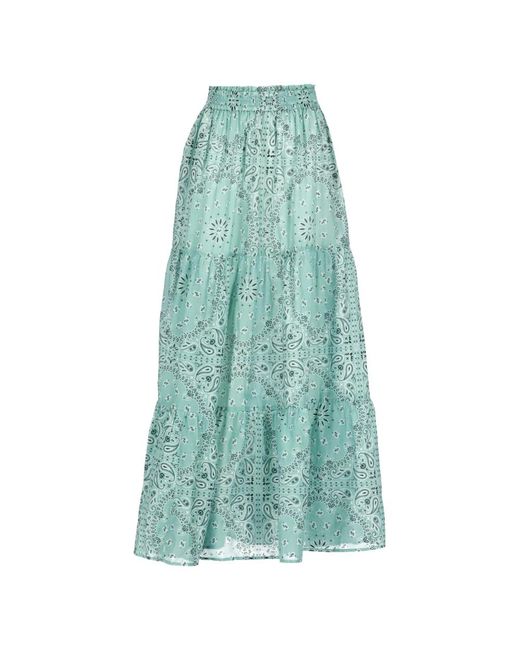 Maxi Skirts Mc2 Saint Barth de color Blue