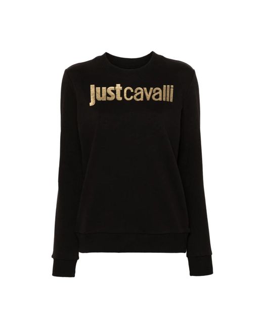 Just Cavalli Black Sweatshirts