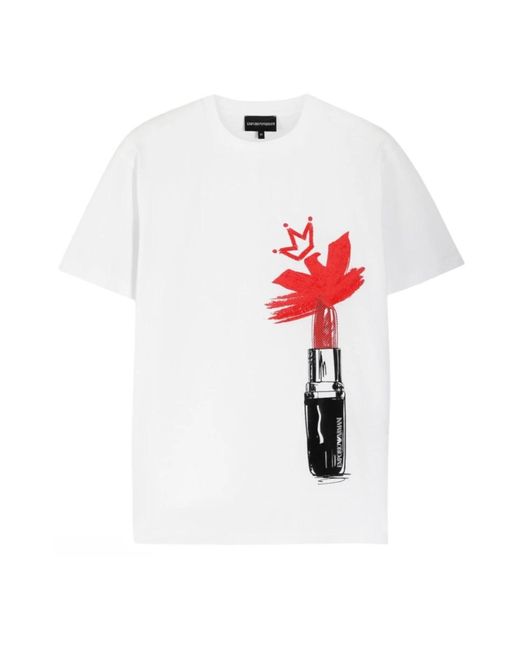 Emporio Armani White T-Shirts