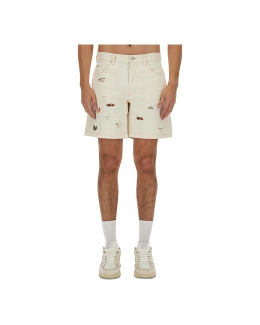 Isabel Marant Natural Denim Shorts for men