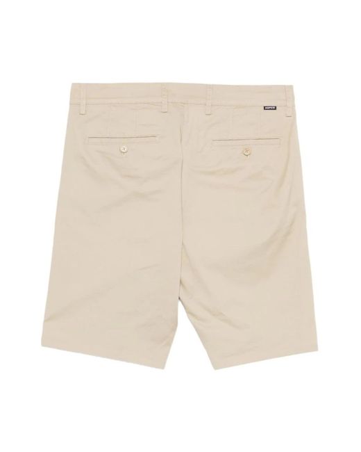 Aspesi Natural Casual Shorts for men