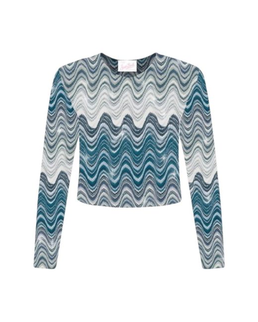 Blouses Mc2 Saint Barth de color Blue