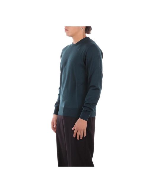 K-Way Blue Round-Neck Knitwear for men