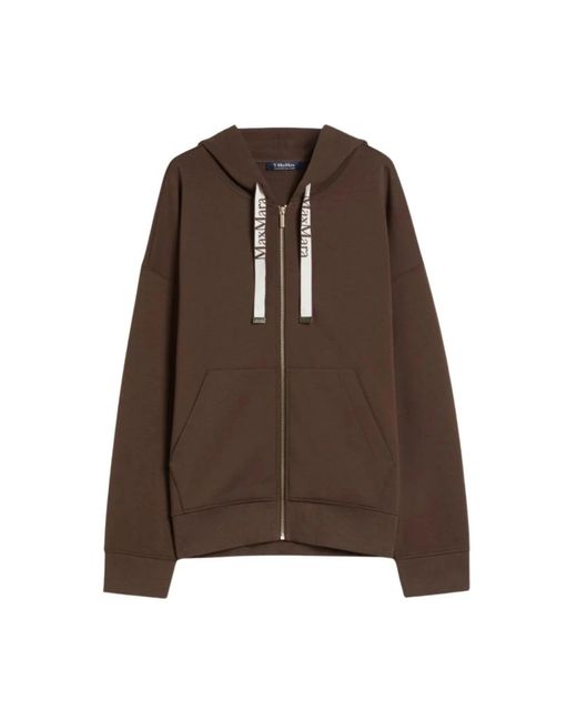Zip-Throughs Max Mara de color Brown