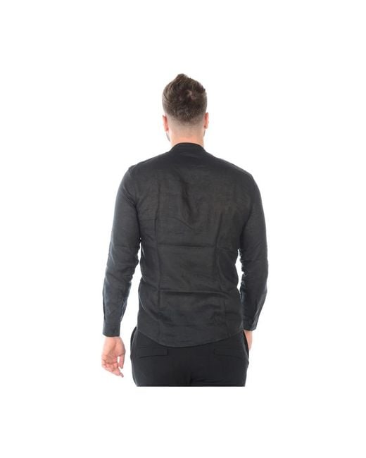 Daniele Alessandrini Black Casual Shirts for men