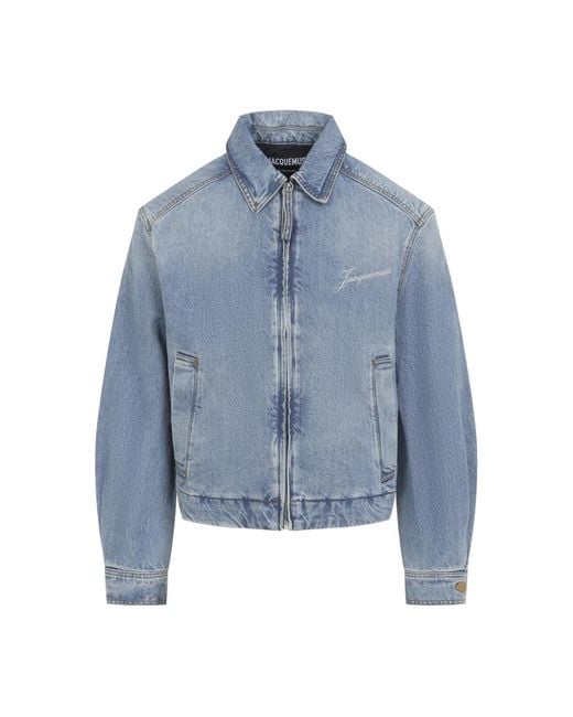 Jacquemus Blue Denim Jackets for men