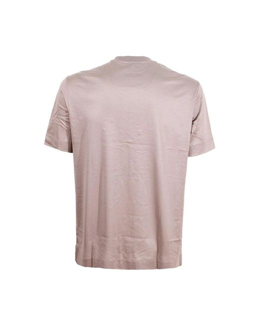 Emporio Armani Pink T-Shirts for men