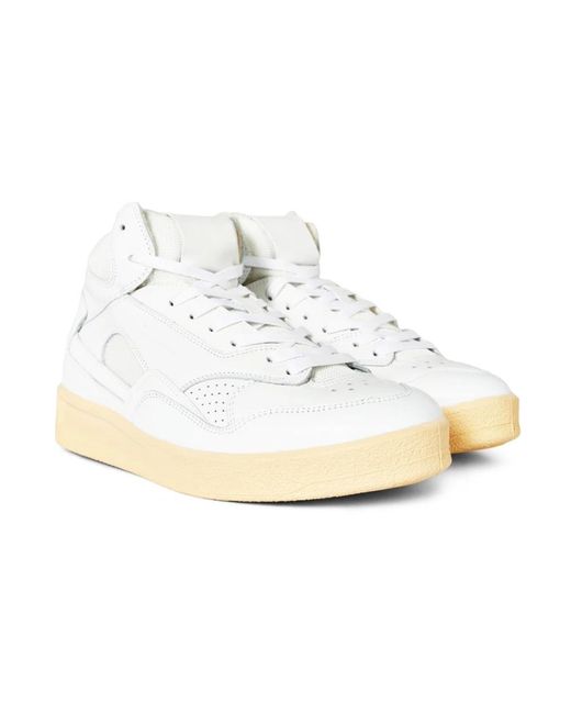 Jil Sander White Sneakers