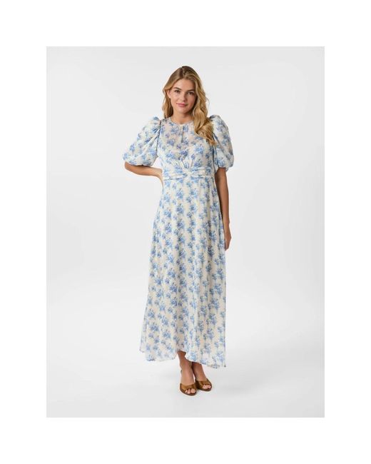 Neo Noir Blue Maxi Dresses