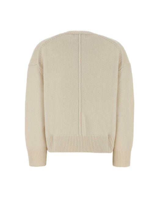 Loulou de Saison Natural Round-Neck Knitwear