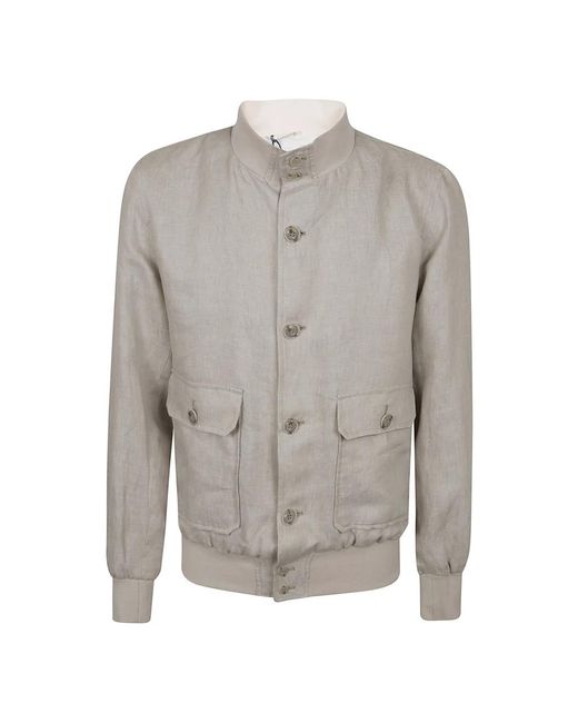 Light Jackets Barba Napoli pour homme en coloris Gray
