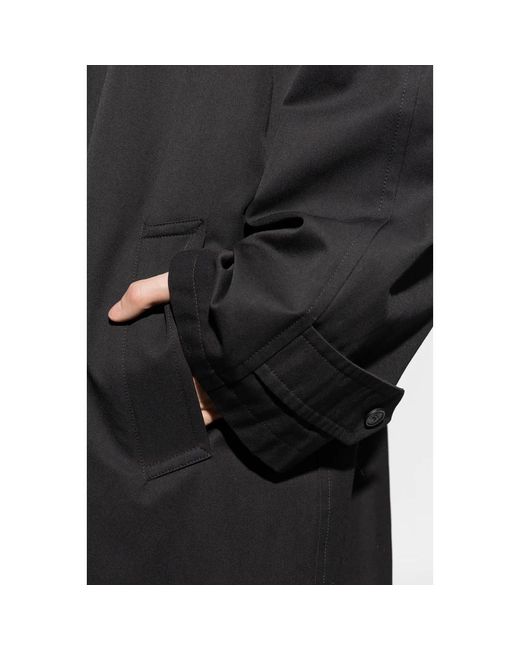 Balenciaga Oversize coat in Black für Herren