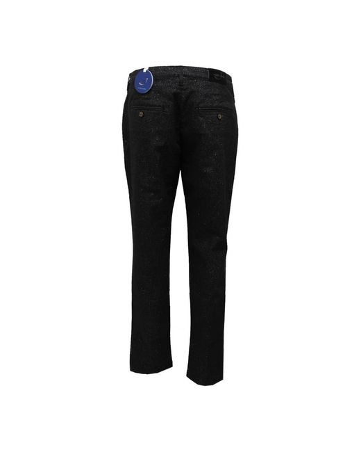 Jacob Cohen Black Slim-Fit Trousers