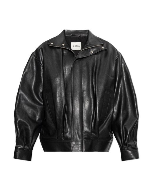 Leather Jackets Arma pour homme en coloris Black