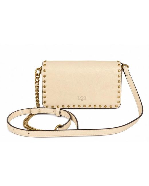 Pinko Natural Cross Body Bags