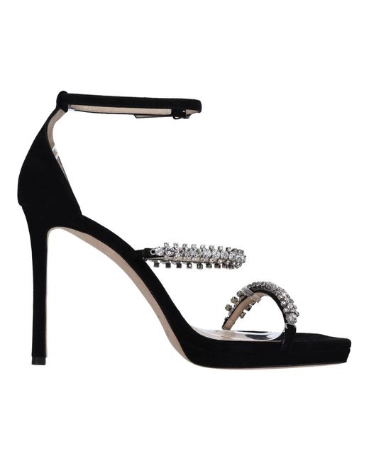 High Heel Sandals di Jimmy Choo in Black
