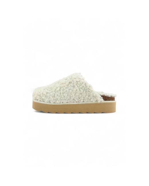 Colors Of California White Slippers