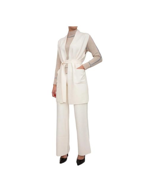 Max Mara Pescara Turtleneck in het Natural