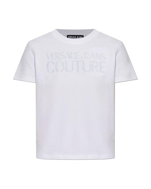 Versace Jeans Couture White T-Shirts