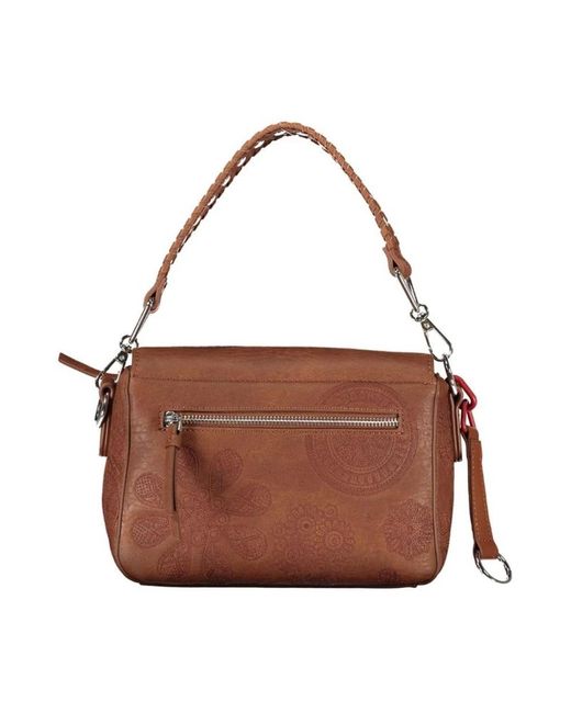 Bags > shoulder bags Desigual en coloris Brown