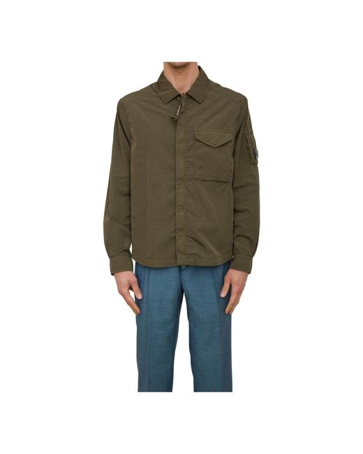 Light Jackets di C P Company in Green da Uomo
