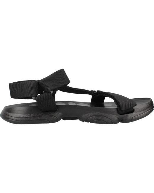 Camper Schoenen ,Zwart ,Karst Sandaal Platte Sandalen in het Black voor heren