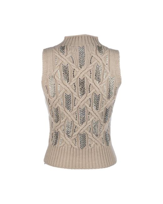 Turtlenecks di Ermanno Scervino in Brown