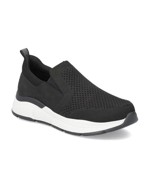 Rieker Black Sneakers for men