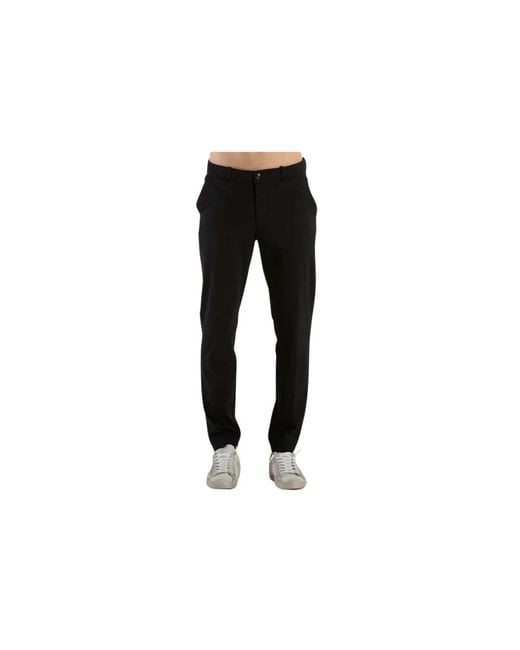Rrd Slim-Fit Trousers in het Black voor heren