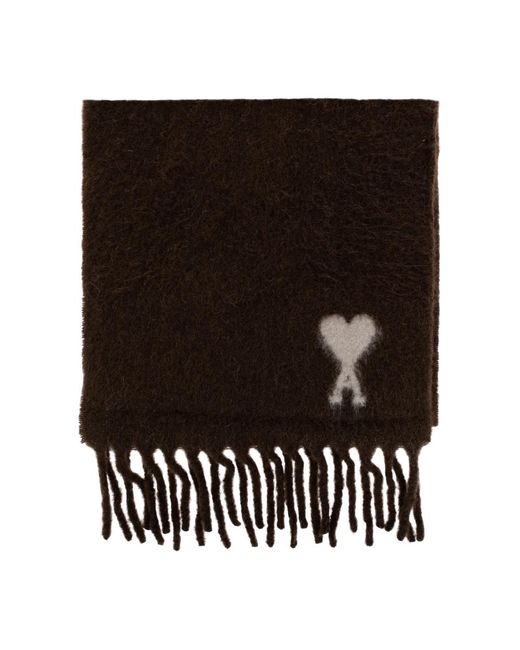 Winter Scarves AMI de color Black