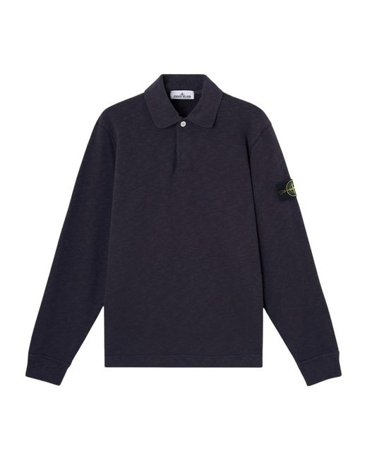 Stone Island Polo Shirts in het Blue voor heren