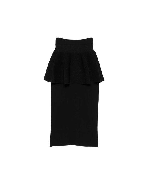 CFCL Black Midi Skirts