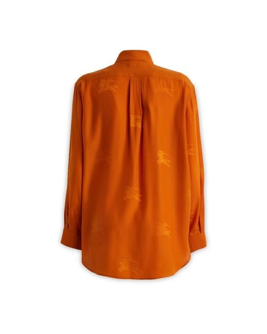 Burberry Orange Shirts