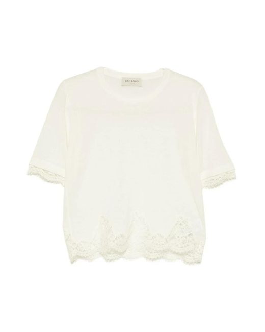 Ermanno Scervino White T-Shirts