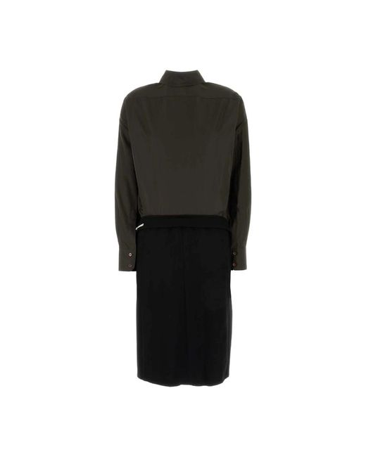 Shirt Dresses di Maison Margiela in Black